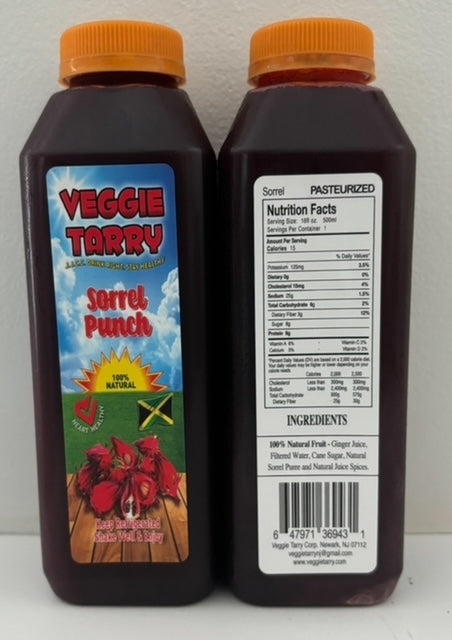 Veggie Tarry  Sorrel Punch Case Pack 24